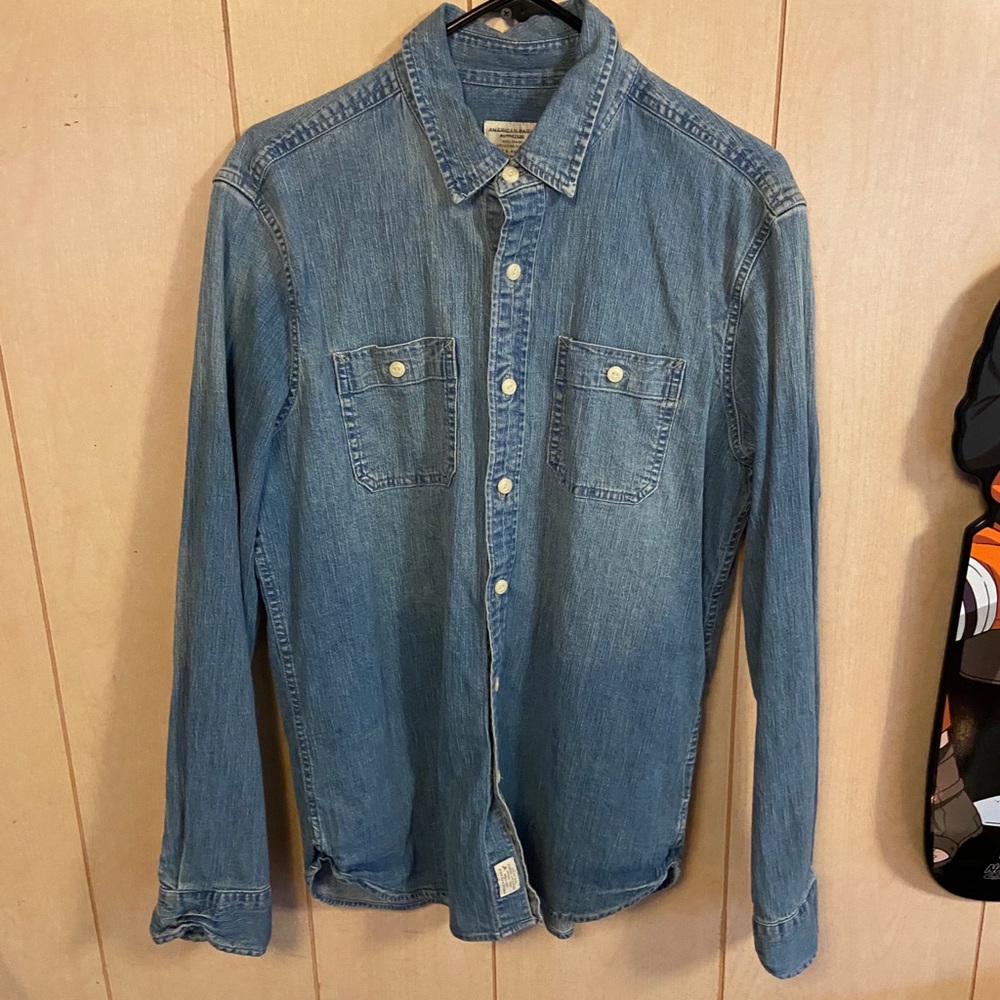 American Eagle Denim Shirt